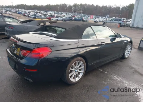 2012 BMW 650I xDrive из США, поврежденный, VIN WBALZ5C59CDW99792